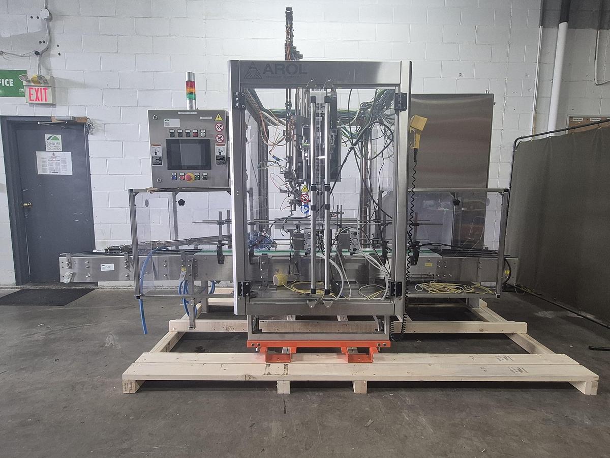 Used Pacific 4-Head Gravimetric Filler