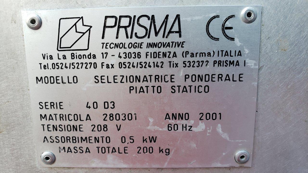 Used Prisma Checkweigher