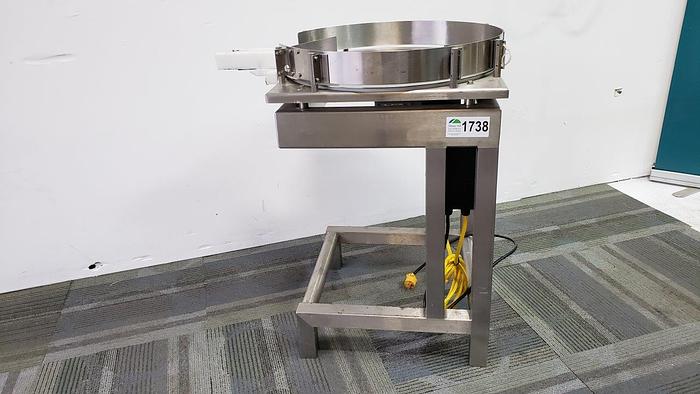 Used 24" Stainless Steel Accumulation Table
