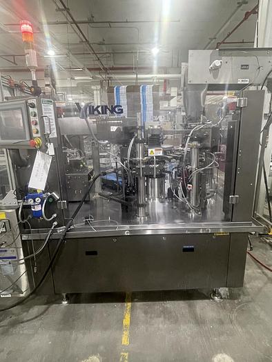 Used Viking 8S235 Rotary Premade Pouch Machine