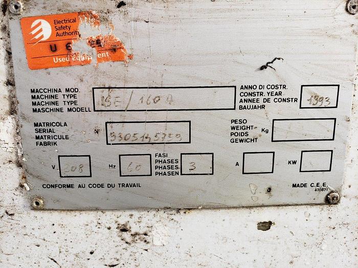 Used Esmach ISE-160A Spiral Mixer