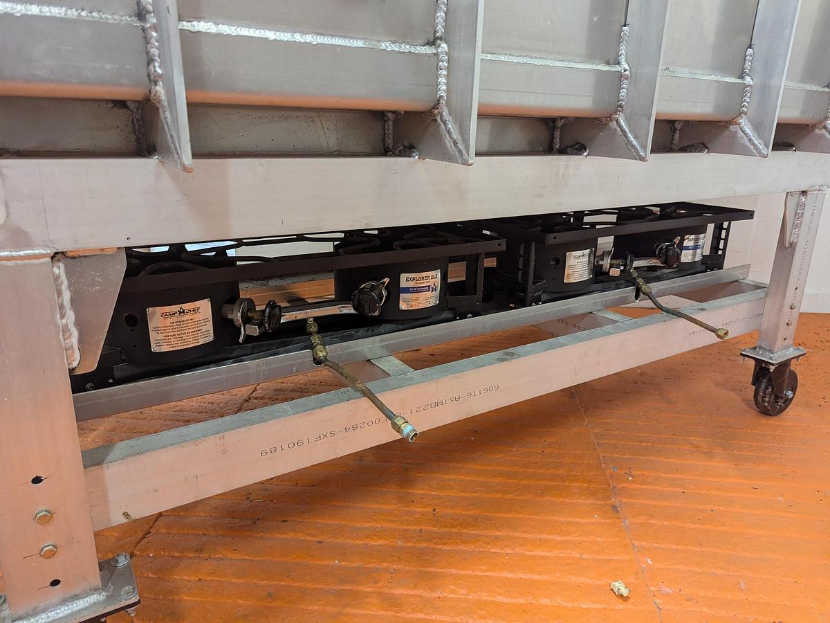 Used Custom Autoclave with Roll-Out Rack