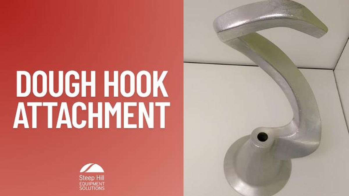 Used Hobart 140qt Mixer Dough Hook Attachment