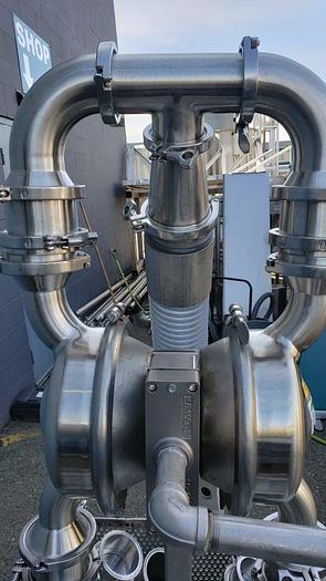Used Wilden Air-Operated Double-Diaphragm SS Pump