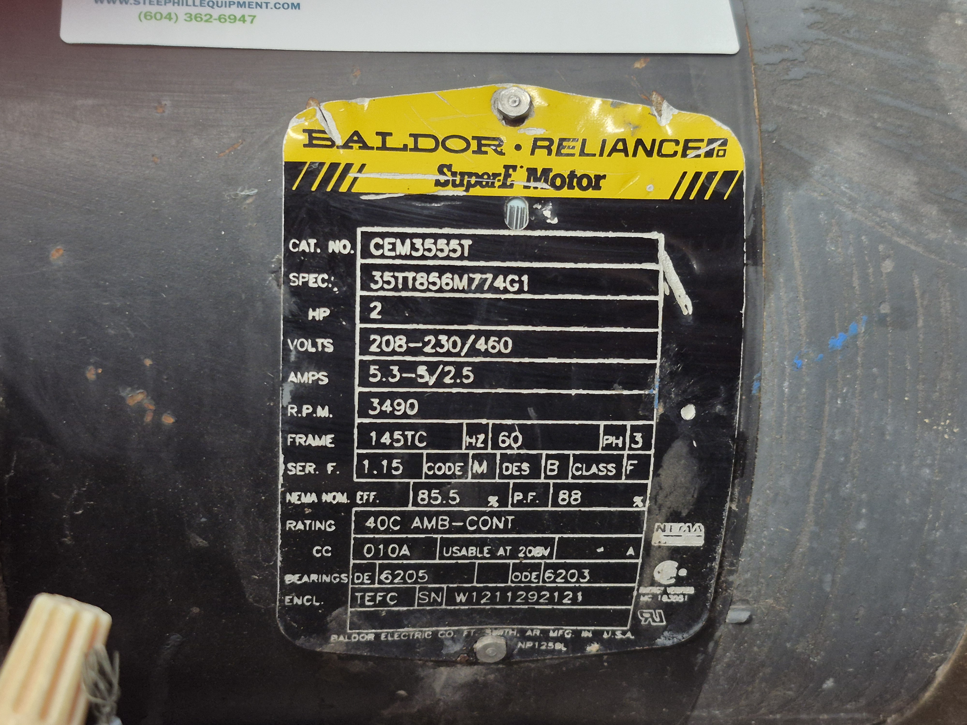 Used SS Centrifugal Pump with 2 HP Motor