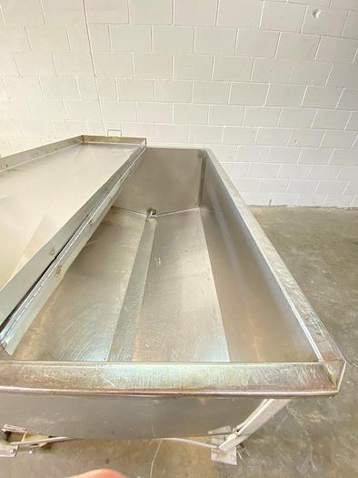 Used 150 Gallon Covered Holding Tank