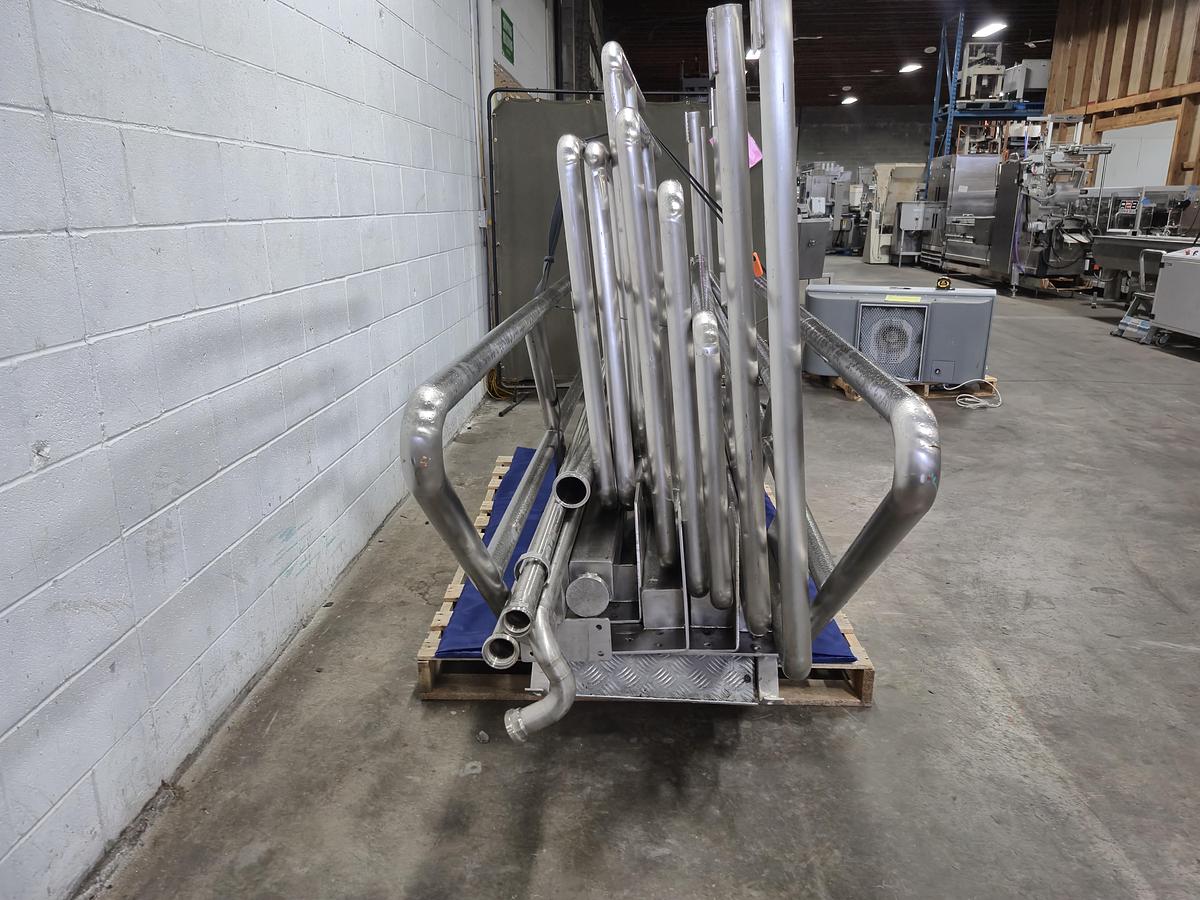 Used Stainless Steel Platform & Stairs