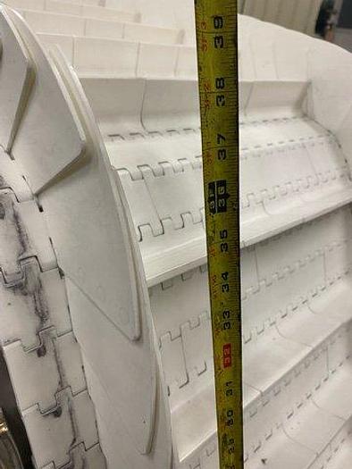 Used VWM Incline Cleated Belt Conveyor