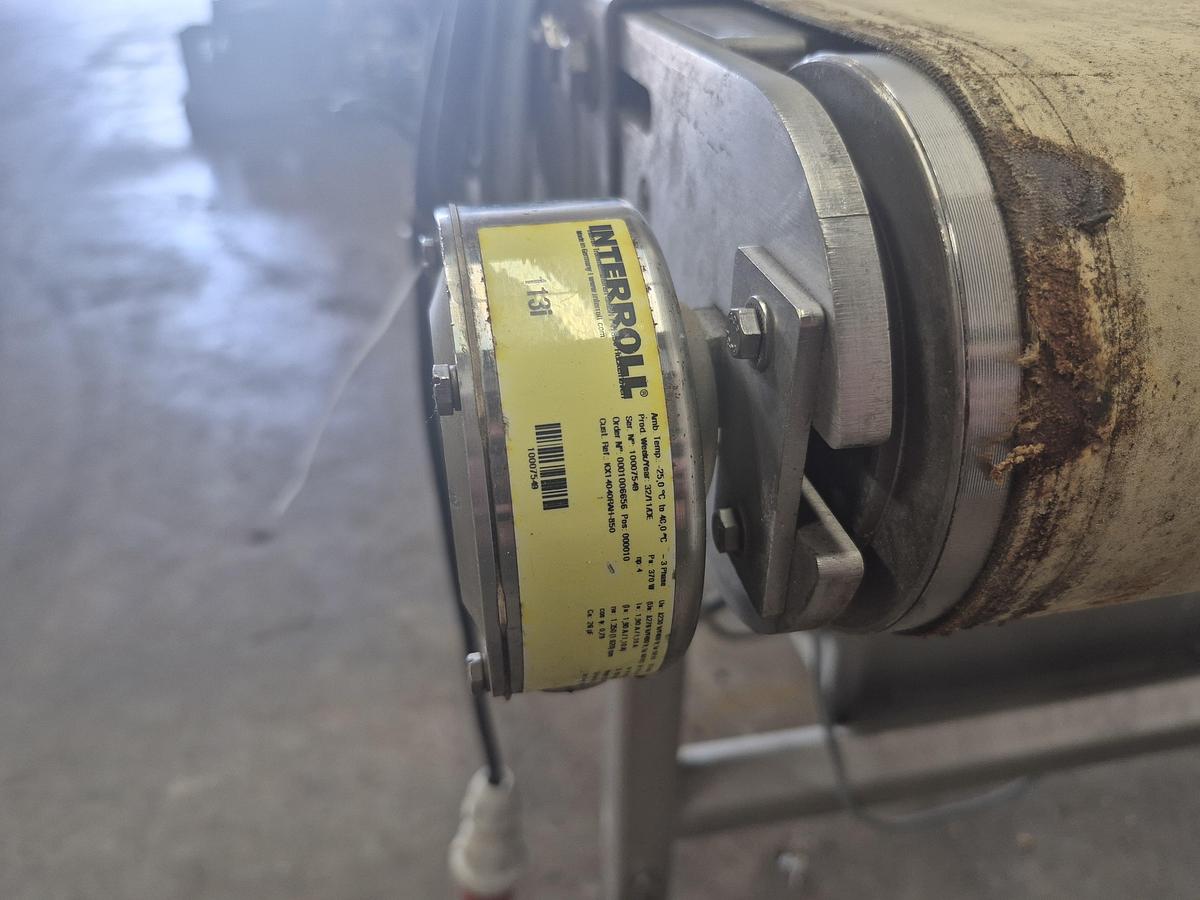 Used 4.75 ft Flat Belt Conveyor