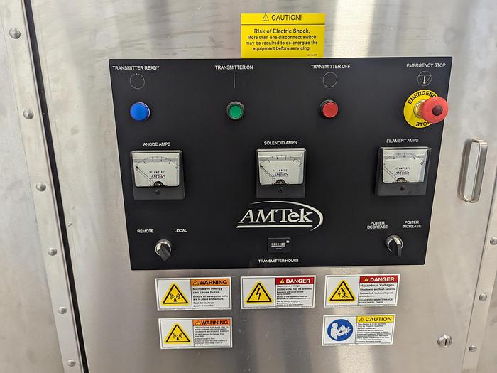 Used AMTek Industrial Microwave Conveyor System