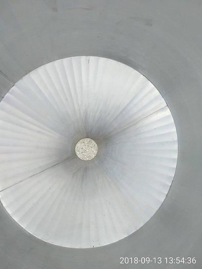 Used 35 Gallon Cone Bottom Vertical Tank