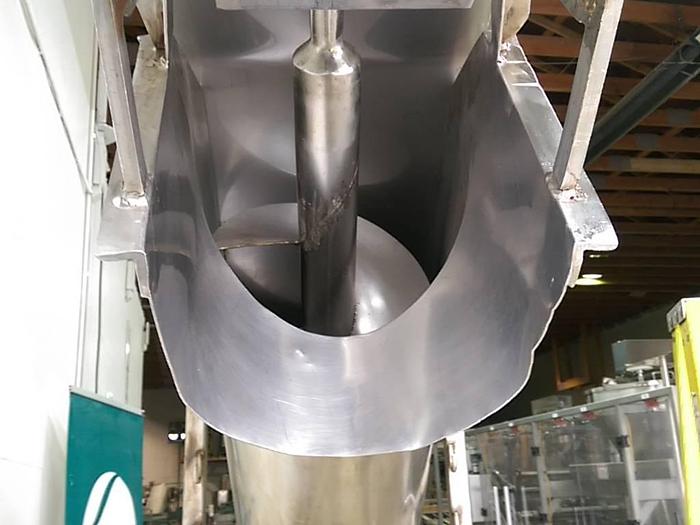 Used Adjustable Incline Auger Conveyor