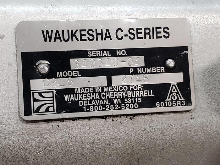 Used Waukesha C218 Centrifugal Pump