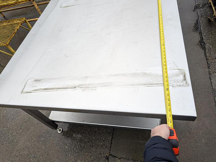 Used Stainless Steel 8ft Table