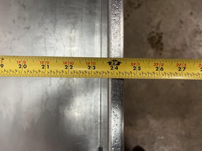 Used SS Bin with Valve