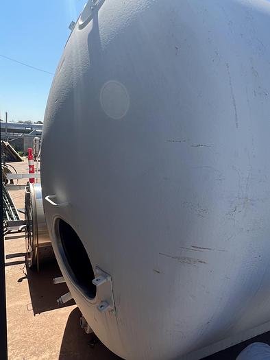 Used 3000 Gallon Horizontal Insulated Dairy Tank