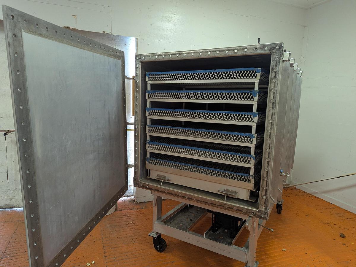 Used Custom Autoclave with Roll-Out Rack