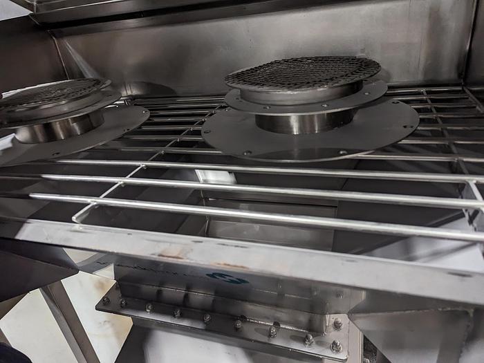 Used Schenck Process Bag Dump Station w/ Dust Collector