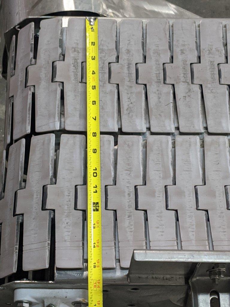 Used 10' Arrowhead Twin-Belt Conveyor