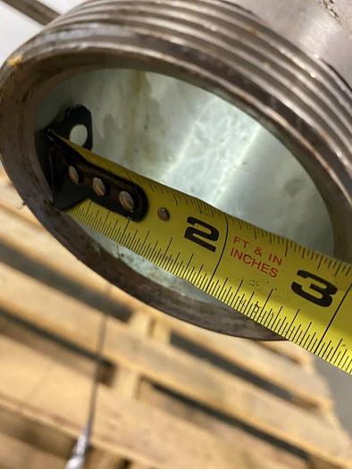 Used 90 Gallon SS Slope-Bottom Tank