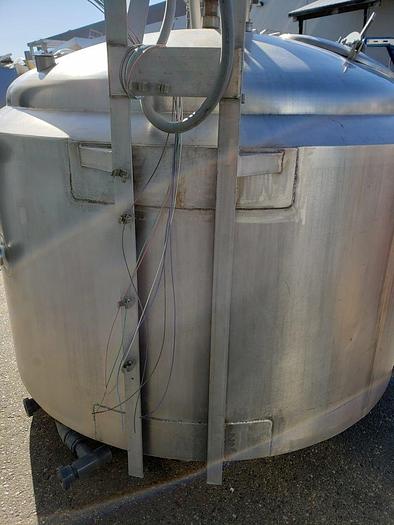 Used APV Crepaco 600 Gal Jacketed Processing Tank