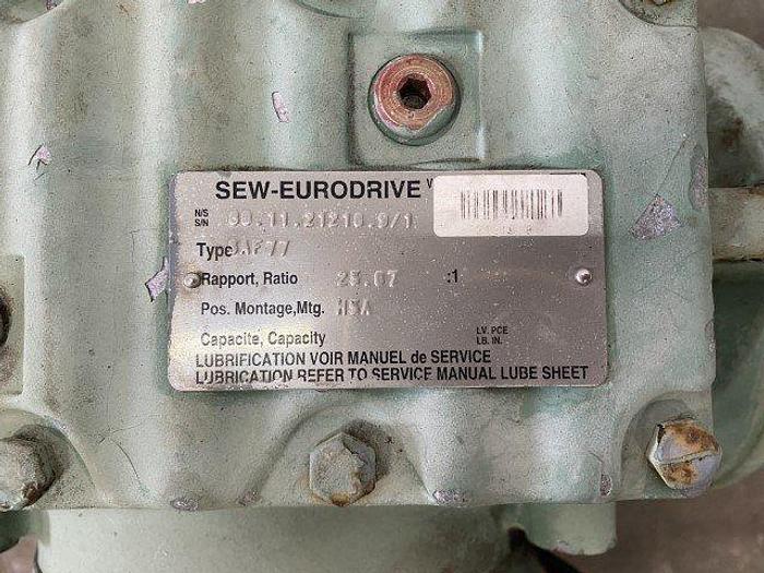 Used SEW-Eurodrive SAF77 Helical-Worm Gearmotor