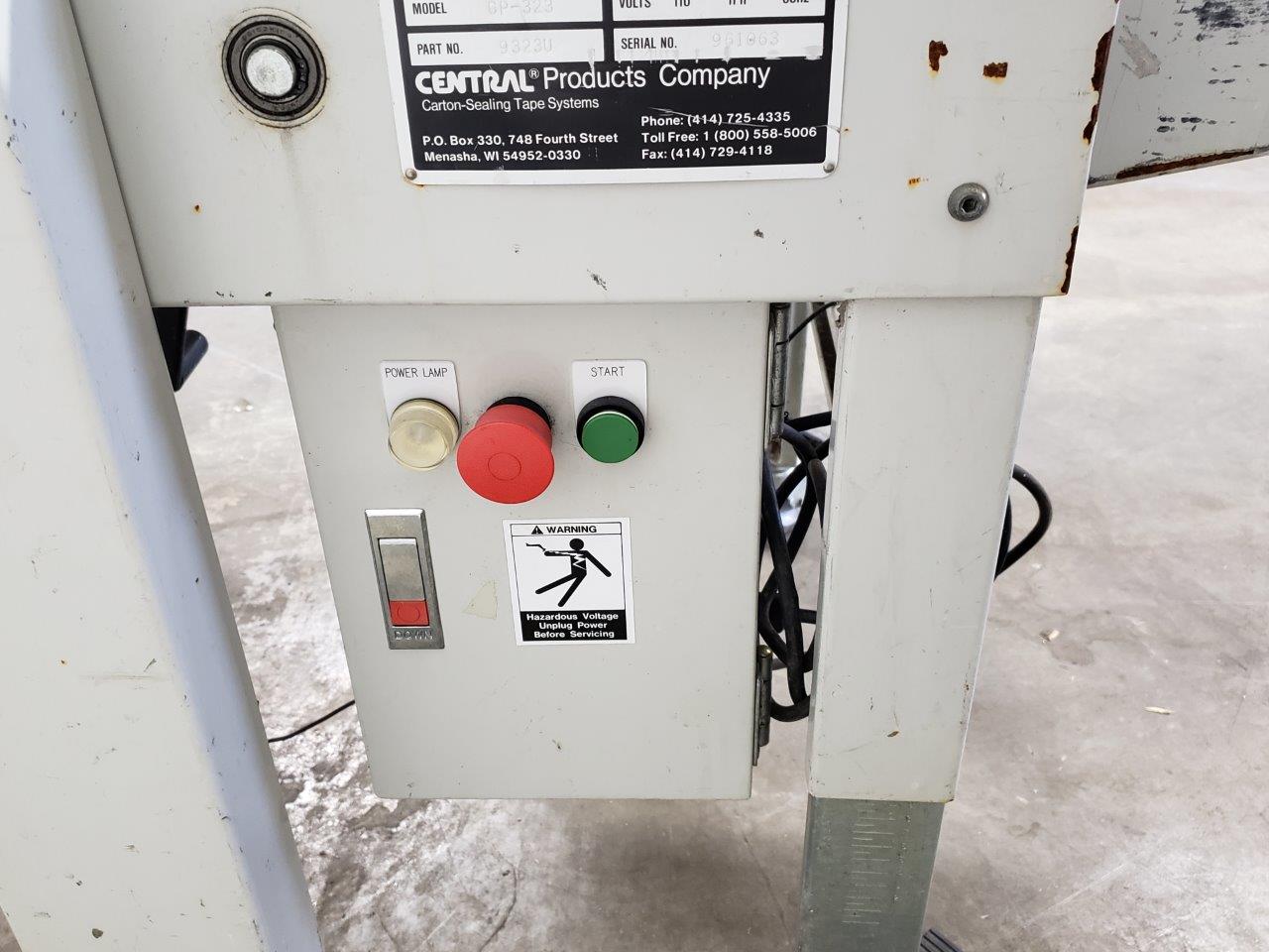 Used Central Products TUFflex Carton-Sealing Taper