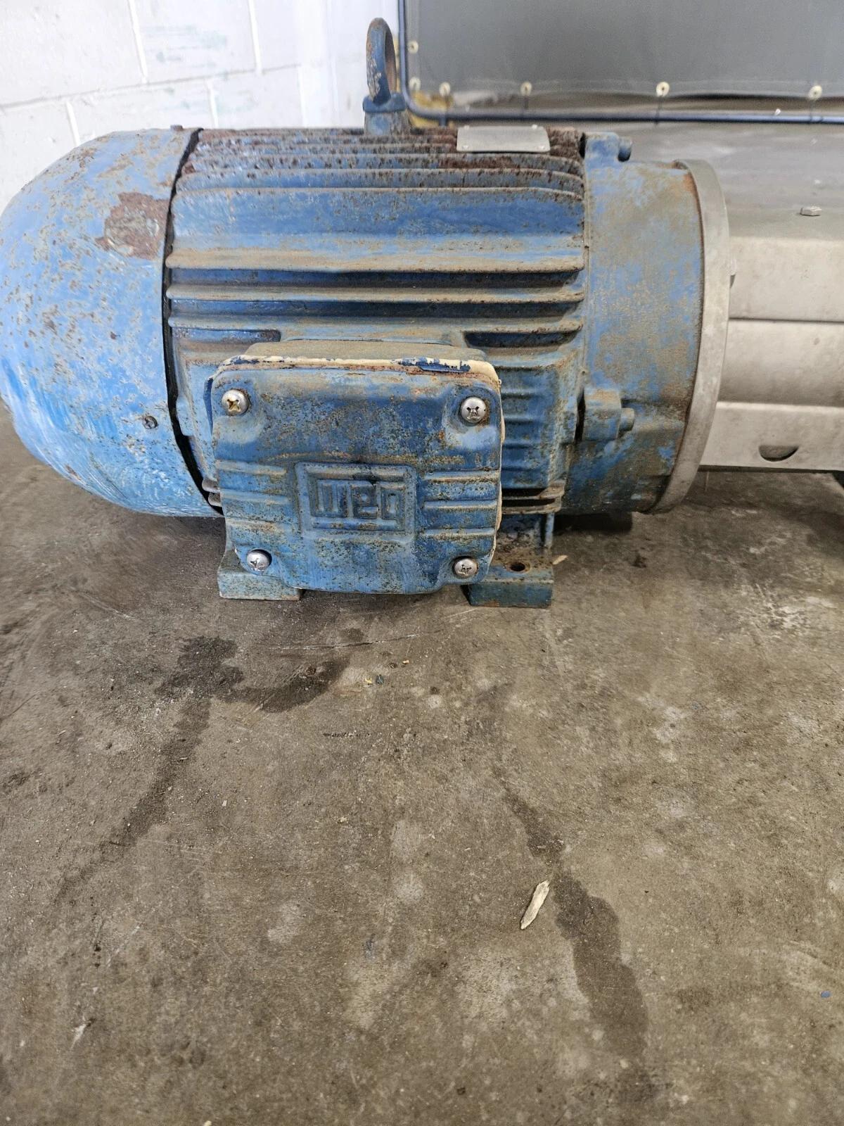 Used Centrifugal Pump with 10 HP Motor