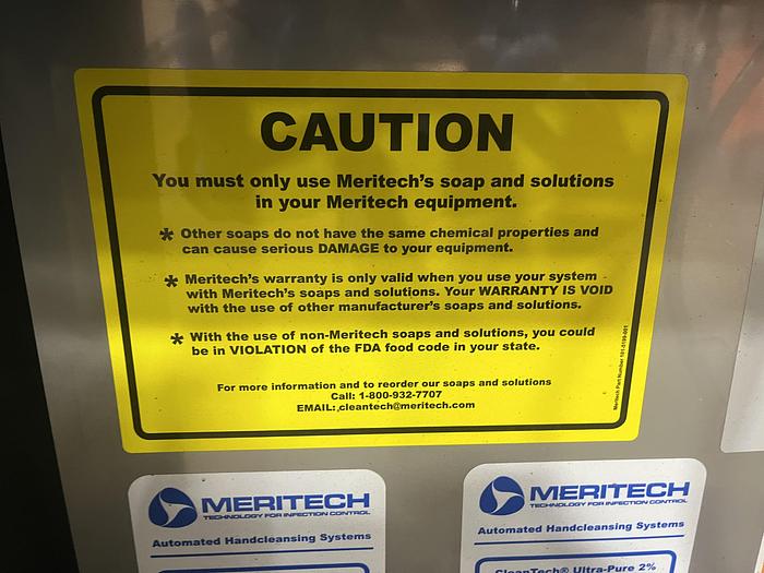 Used Meritech 3-Station Handwasher
