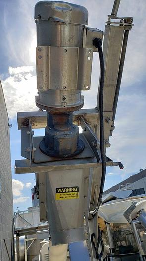 Used Flexicon Flexible Screw Conveyor