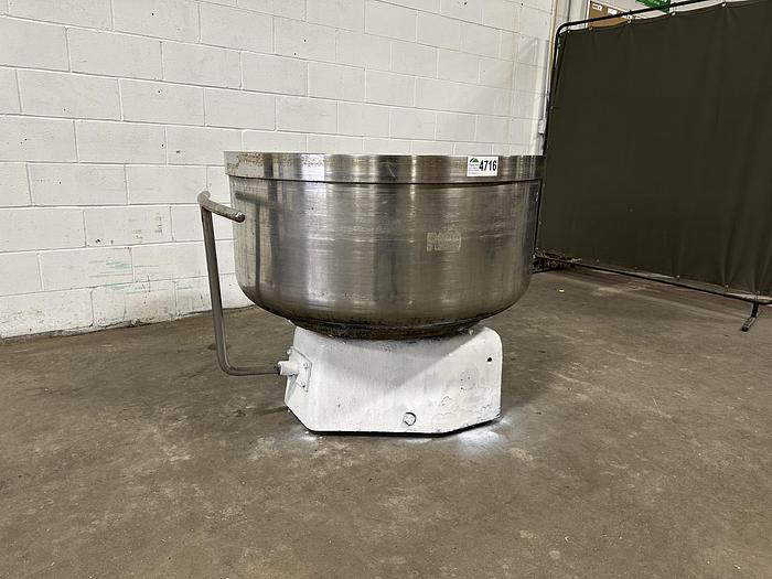 Used Rondo 240kg Spiral Mixer Bowl