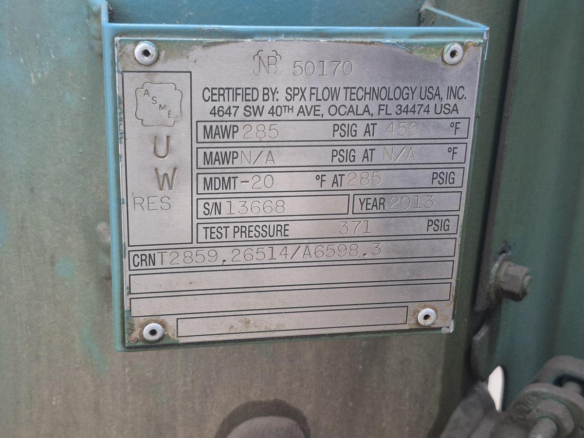 Used SPX Flow Hankison Desiccant Air Dryer