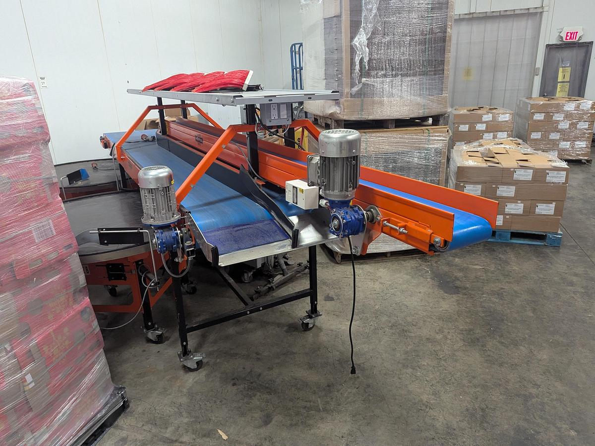 Used Van Wamel Tree Fruit Sorting and Packing Line