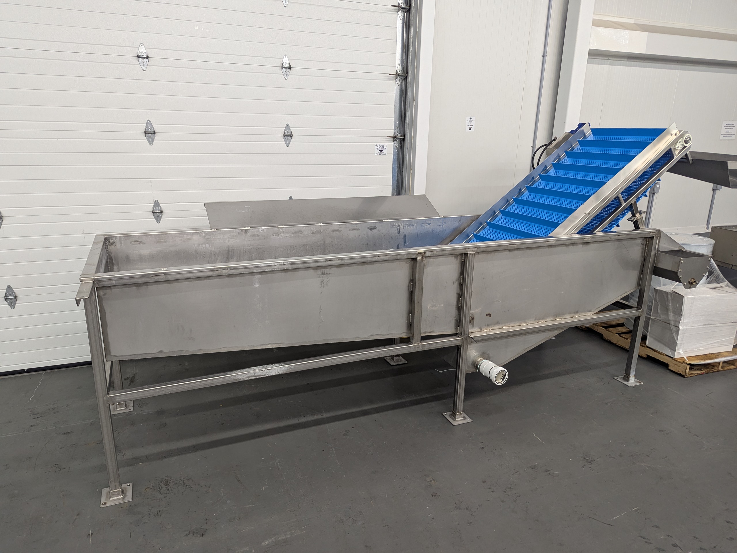 Used Water Bath Modular Conveyor