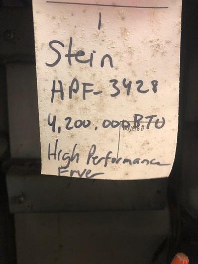Used Stein HPF-3428 French Fry Line