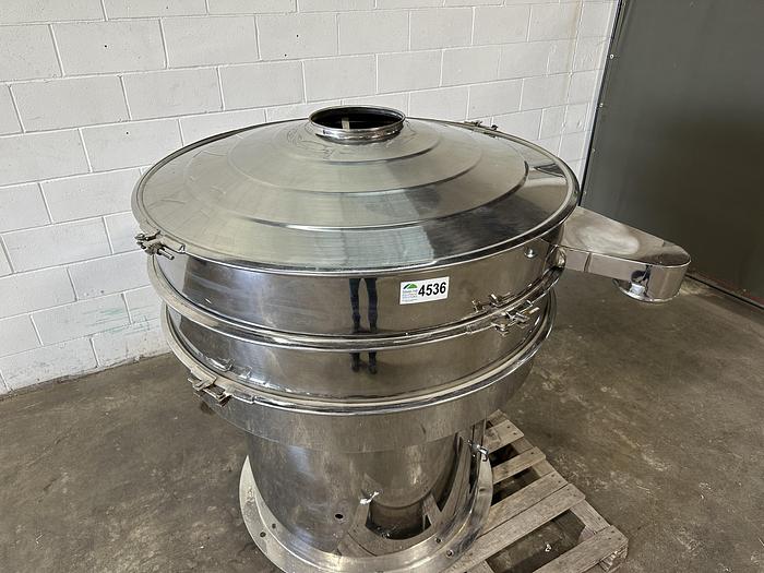 Used DZJX Round 2-Deck Vibratory Sifter Separator