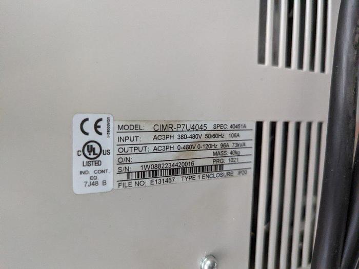 Used VFD Control Panel with Breaker Switch