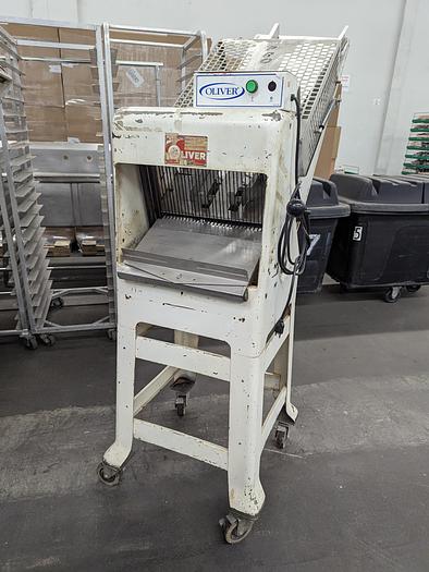 Used Oliver 797G Gravity Feed Bread Slicer