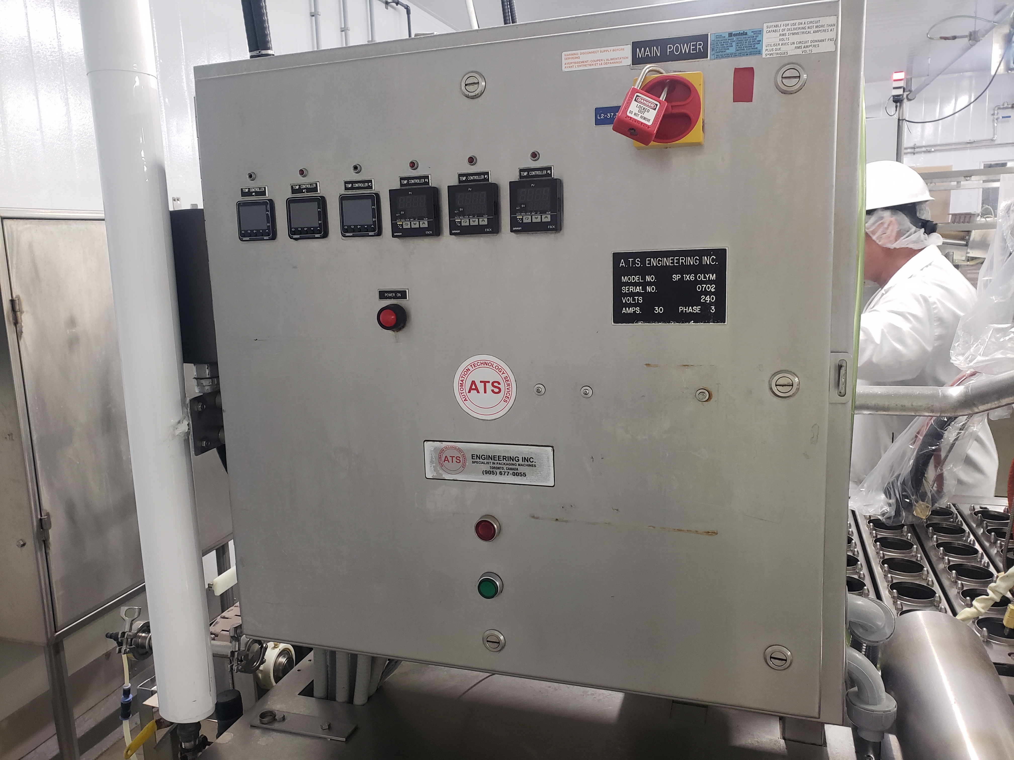 Used ATS SP1X6OLYM Straight Line Filler & Sealer