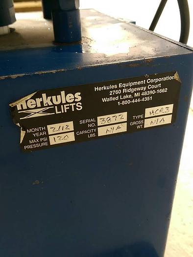 Used Herkules Pneumatic Paint Can Crusher