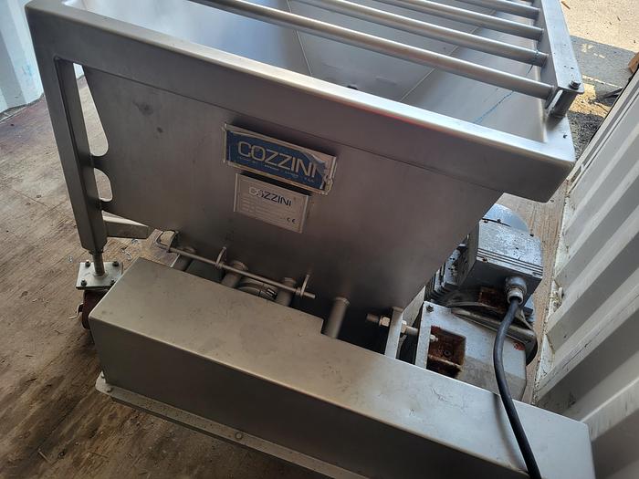 Used Cozzini Versamill Emulsifier & Screw Loader Pump