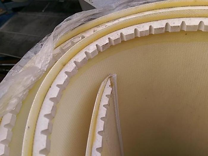 Used White 36” Conveyor Belt