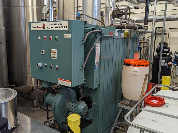 Used CleaverBrooks M5M-2500 Watertube Boiler