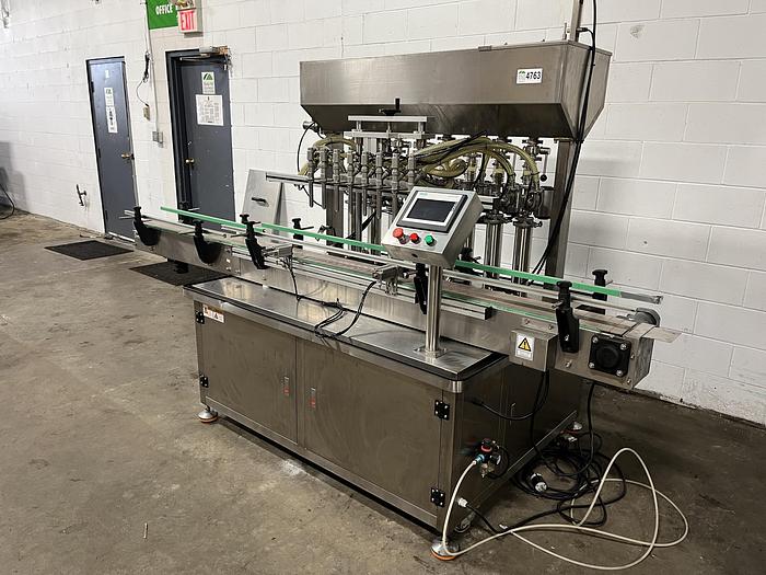 Used 8-Head Bottle Filler