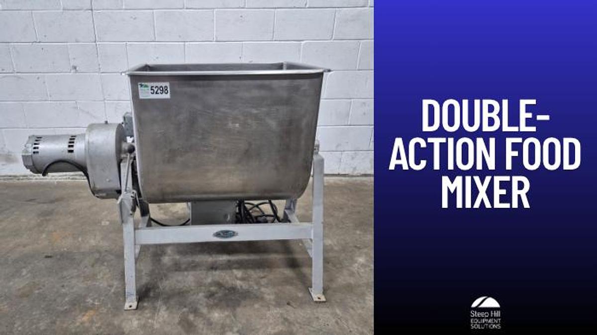 Used Leland 200DA Commercial 200lb Double-Action Food Mixer