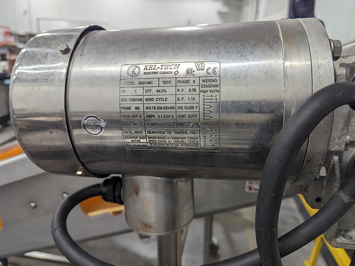 Used Solid Cleated Belt Incline Conveyor