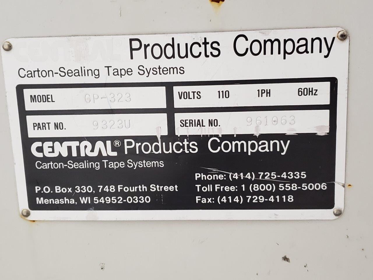 Used Central Products TUFflex Carton-Sealing Taper