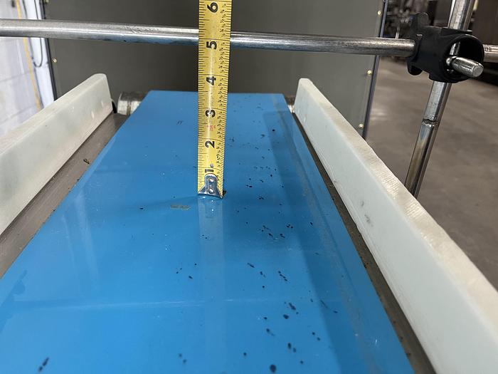 Used 8'L Inclined Packing Conveyor