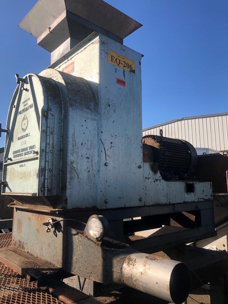 Used Jacobson P-240D Pulverator Hammermill