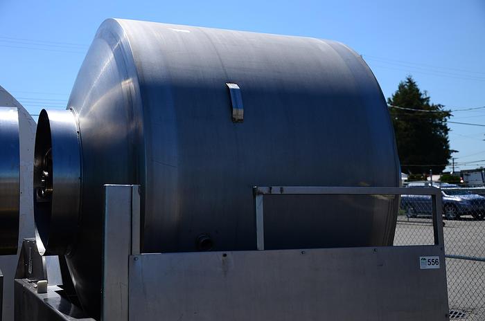 Used Heller 2000L Continuous Tumbler